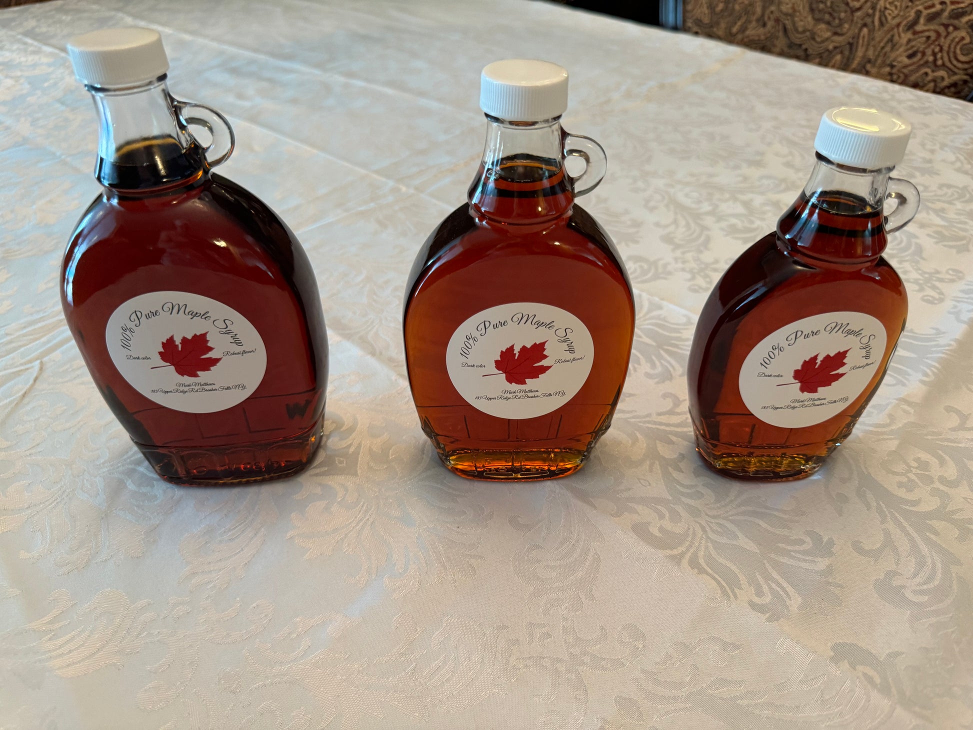100% pure maple syrup 16.9oz