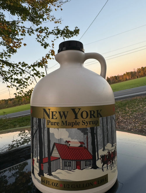 1/2 gallon of 100% pure New York maple syrup!